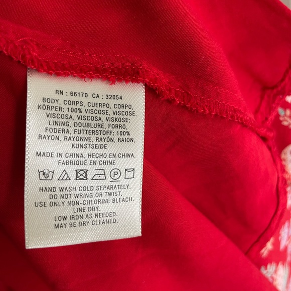 Anthropologie Maeve Rosalia Wrap Dress Sz 14 US - Picture 6 of 8
